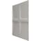 Ekena Millwork 19 5/8in. W x 19 5/8in. H Galveston EnduraWall Decorative 3D Wall Panel Covers 2.67 Sq. Ft. WP20X20GLDRU - alternate 2